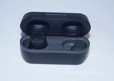 Skullcandy JIB Tru 2 Black Left Earbud And Charging Case Tested Works - Image 1 of 4