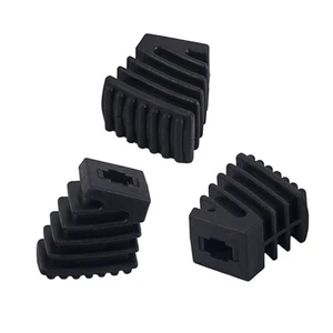 3Pcs Drum Rack Rubber Feet Drum Leg Protectors Cymbal Stand Feet Easy to Install - Picture 1 of 8