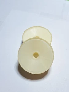Vintage RC Proline Front Wheels White Team Associated RC10  - Picture 1 of 4