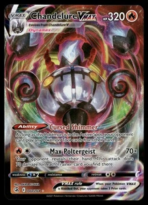 Chandelure VMAX SWSH08: Fusion Strike 040/264 Pokemon TCG - Picture 1 of 2