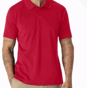 Dickies Polo Shirt Men's 3 XL Red Knit Casual *NEW* - Picture 1 of 3