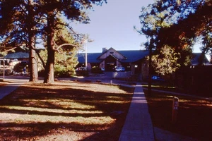 North Rim GRAND CANYON LODGE Front View Oct 1997 Color Photo Slide - Picture 1 of 3