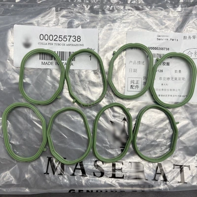 New 8x Intake Manifold Position Gaskets for Maserati Quattroporte GT GC 255738 - Image 1 of 4
