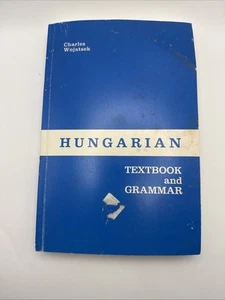 Hungarian Textbook And Grammar Book Vintage 1989 By Charles Wojatsek Paperback - Picture 1 of 9