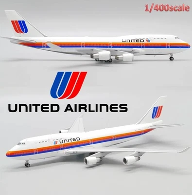 JC Wings 1/400 XX40088 Boeing 747-400 United Airlines, N185UA - Immagine 1 di 4