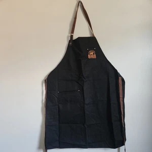 Certified Angus Beef Cooking Apron Black Embroidered Patch Pin - Picture 1 of 5