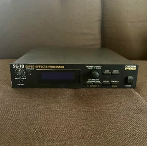 Boss SE-70 Super Effects Processor Half Rack free shipping - Picture 1 of 5