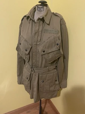 Chaqueta de salto WW2 US Army M42 aerotransportada con nombre HQ 511th 100 % original Foto 1 de 4