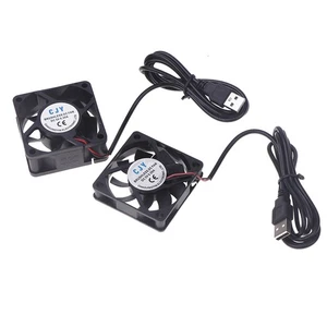 1PC 60mm USB Fan 5V Brushless Cooling Fans For PC Computer Case Cooler - Afbeelding 1 van 14