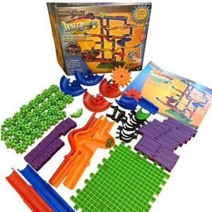 Techno Gears Marble Mania Whirler 100+ pezzi STEM mancano pochi pezzi, funziona - Foto 1 di 10