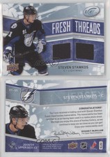 2008-09 Upper Deck Ice Fresh Threads Steven Stamkos #FT-SS Rookie RC