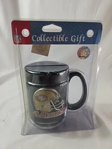 San Francisco 49ers NFL Steel/ Porcelain Coffee Mug w/HD Metallic Logo Rare! - Picture 1 of 4