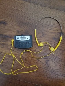 Sony Walkman SRF-M37V TV/Weather/FM/AM Radio Clock Tested Work With Belt Clip - Picture 1 of 7