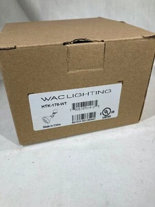 NEW in Box WAC Track Lighting HTK 178 White Light Fixture 120V Line Voltage Exc - Bild 1 von 7