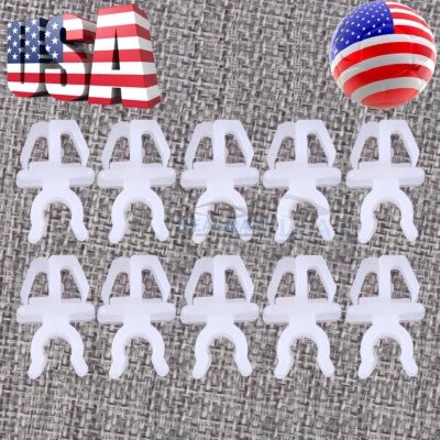 Soporte de clip de varilla de hélice de capó 53452-90351 10 piezas para Toyota 4Runner Tacoma tC Foto 1 de 4