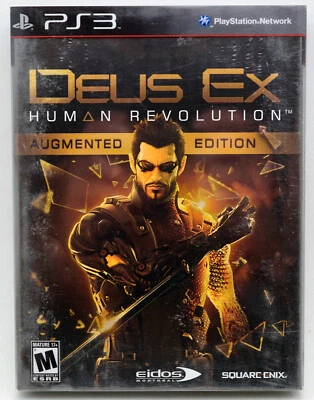 Playstation 3 PS3 Deus Ex Human Revolution Augmented Edition w/Sound Track - Image 1 of 2