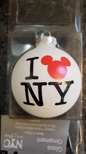I Love NY New York Disney Ornament Store Ohren Herz - Bild 1 von 4