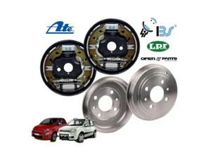 KIT GANASCE FRENI POSTERIORI COMPLETI CON TAMBURI 180 MM FIAT PANDA 169 500 +ABS - Imagen 1 de 1