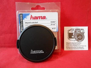 Objektivdeckel Hama M67 Frontdeckel - Picture 1 of 4
