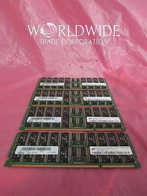 IBM QTY 4x 12R7631 FC# 4494 16GB (4x4096MB) 200MHz DDR1 DIMMs 9406-570,9117-570 - Image 1 of 4