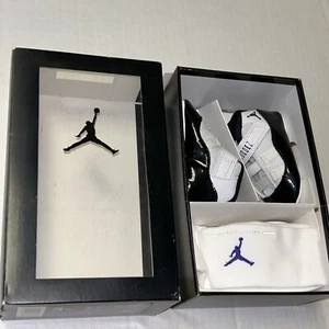 Nike Jordan 11 Retro Gift Pack TD Size 3C Concord 378049-100 Baby Soft Bottoms - Picture 1 of 8