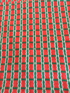 Kringle Crunch Bunch Red & Green Plaid  Christmas Fabric  - Picture 1 of 2