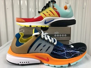 Nike Air Presto Multicolor What The Orng Gold Blu Red XXSMALL DM9554 900 Running - Picture 1 of 11