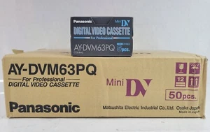 NEW(5-Pack)Panasonic AY-DVM63PQ Mini DV Digital Video Cassette SEALED