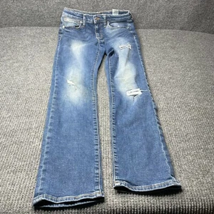 Old Navy Karate Slim Jeans Medium Wash Size 28 x29 Built-in Flex Max & Tough - Picture 1 of 7