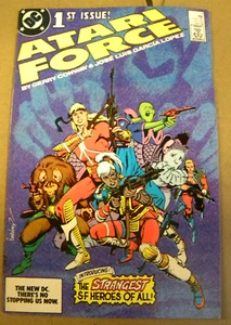 DC 1984 Key ATARI FORCE #1 Gerry Conqway Jose Luis Marcia-Lopez qq - Picture 1 of 6