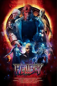 Película Hellboy Edición Limitada Rara Estampado Giclee 16x24 x/250 Mundo - Imagen 1 de 1