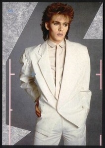 Modern Postcard: NICK RHODES (Gallery Cards, # 4444). Free UK Postage