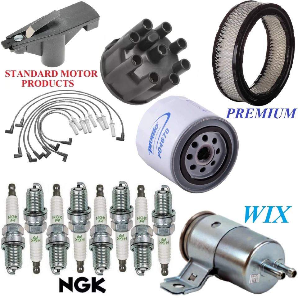 Kit de afinación filtros tapa cable bujías para Dodge D150 V8 5,2 L 1992-1993 Foto 1 de 1