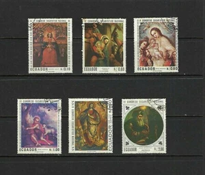""EUCARÍSTICA NTL. CONGRESO"" ECUADOR 1967 {6} ARTE RELIGIOSO. - Imagen 1 de 2