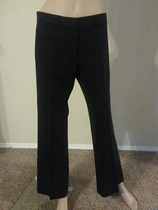 Theory Laine Mélange Noir Robe Évasée Pantalon Avec 29 L 32 - Picture 1 of 7