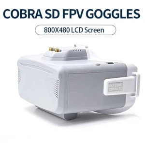 Skyzone Cobra SD 5.8GHz FPV 4.3" LCD Goggles Dual 2dD Antennas For RC FPV Drone - Picture 1 of 7