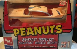 Peanuts Snap Fast Model Kit Lucy New In Box 2000 The Ertl Co - Picture 1 of 4