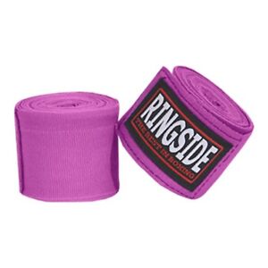 New Ringside Mexican Style Boxing MMA Handwraps Hand Wrap Wraps 180" - Purple
