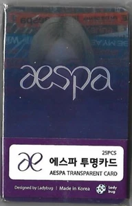 AESPA Transparent Photo Card [25P Pack] K-POP 2024.02 - Picture 1 of 3
