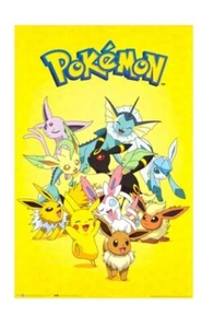 Poster: Pokemon - Evee Evolution - Bild 1 von 4