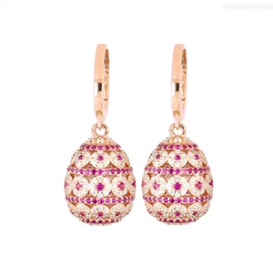 Orecchini Tsars collection Tatiana Faberge ALE01RR - Picture 1 of 3