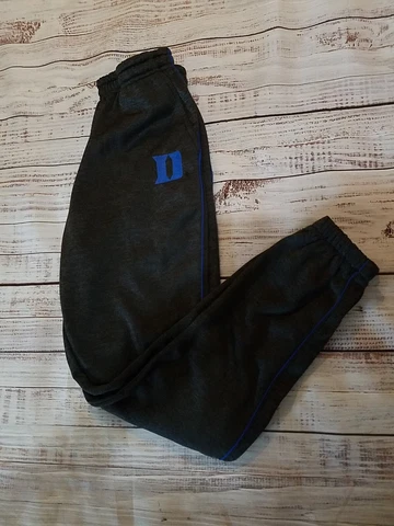 Mens Small Colosseum Duke Blue Devils Athletic Pants 100% Polyester Cover