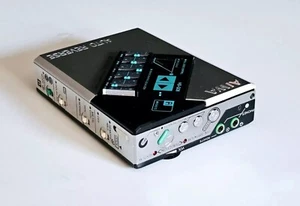 SUPER Rare Silver Aiwa HS-G08 Walkman Personal Cassette Player Working EXCELLENT - Picture 1 of 18