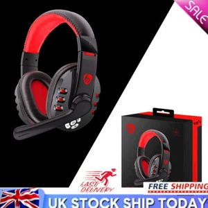 Wireless Bluetooth Gaming Headset Headphones Stereo with MIC For PC UK STOCK - Picture 1 of 11