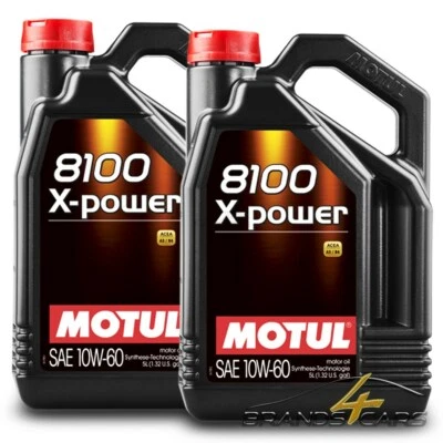 10 L MOTUL 8100 X-POWER 10W-60 MOTOR-ÖL MOTOREN- ÖL HOCHLEICHSTUNGS-ÖL 505