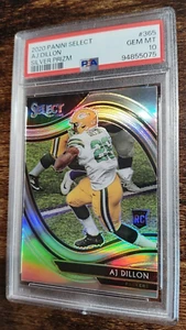2020 Select AJ Dillon Field Level Silver #365 PSA 10! LOW POP! - Picture 1 of 2
