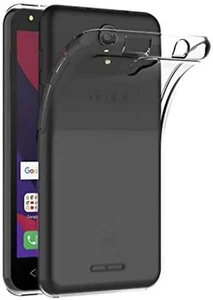 For ALCATEL PIXI 4 6" 4G CLEAR CASE SHOCKPROOF ULTRA THIN GEL SILICONE TPU COVER - Picture 1 of 9
