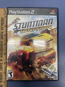 Stuntman: Ignition (PS2 Sony PlayStation 2, 2007) W/ Manual CIB - Picture 1 of 4