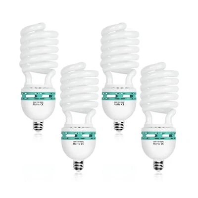 EMART Photography Light Bulbs, 105W 5500K Super Bright Daylight CFL 110/120V ... - Image 1 of 4