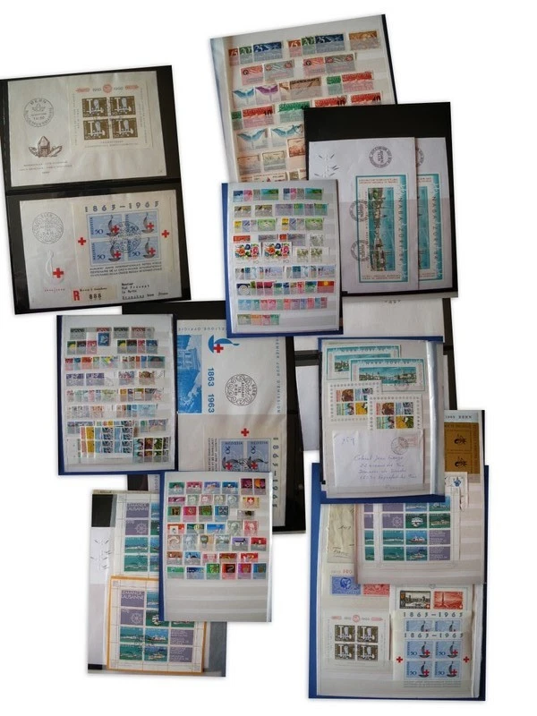 Suiza: Colección Sellos Aviación + Bloques A Ver Foto 1 de 1